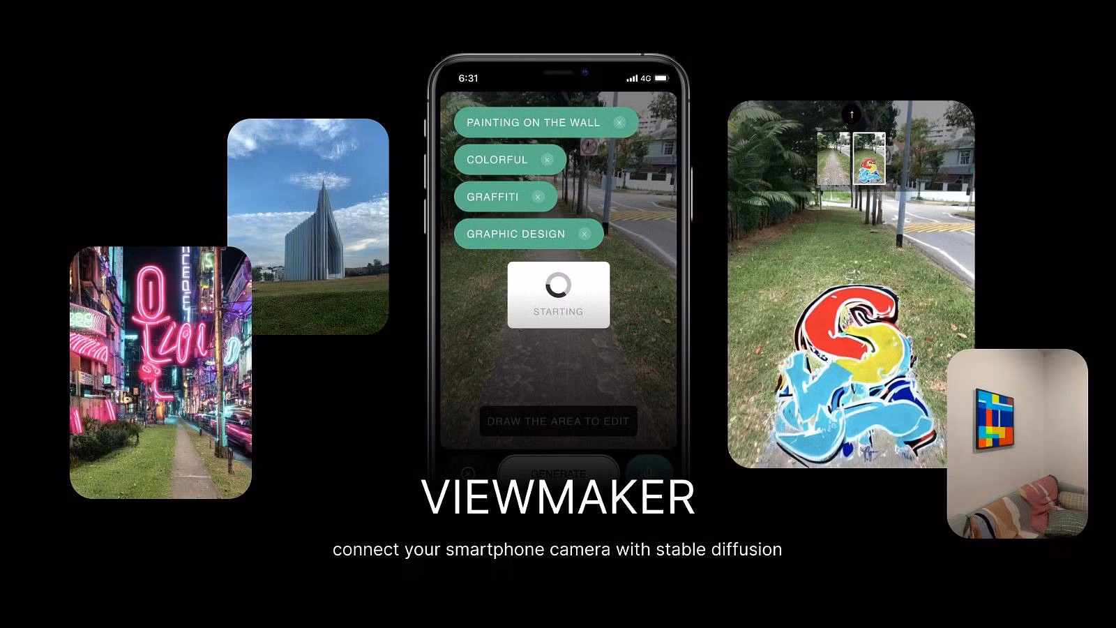 I connected Stable Diffusion with my smartphone camera. And here's what I learned.