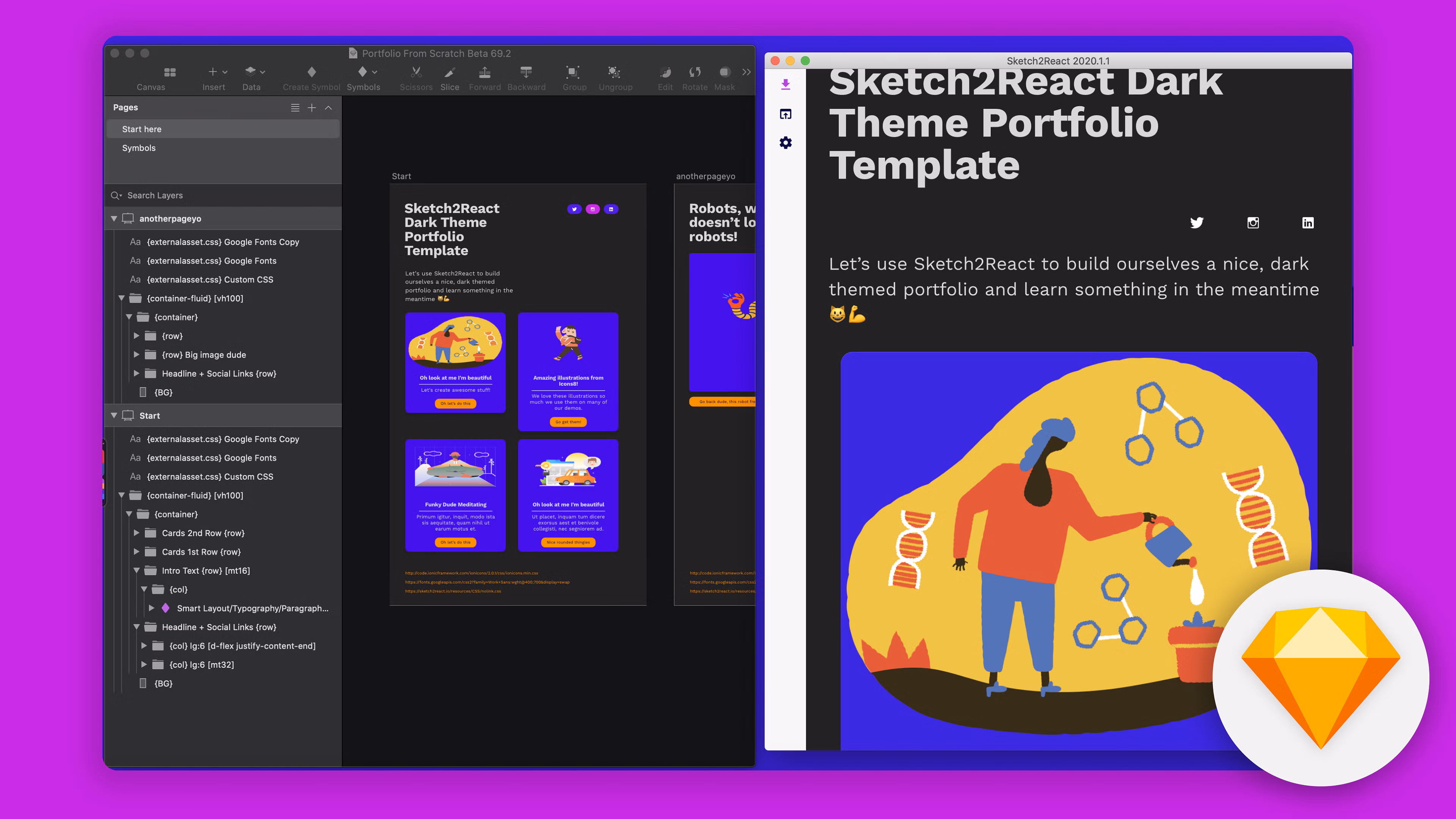 The brand new Sketch2React 2020 is here!