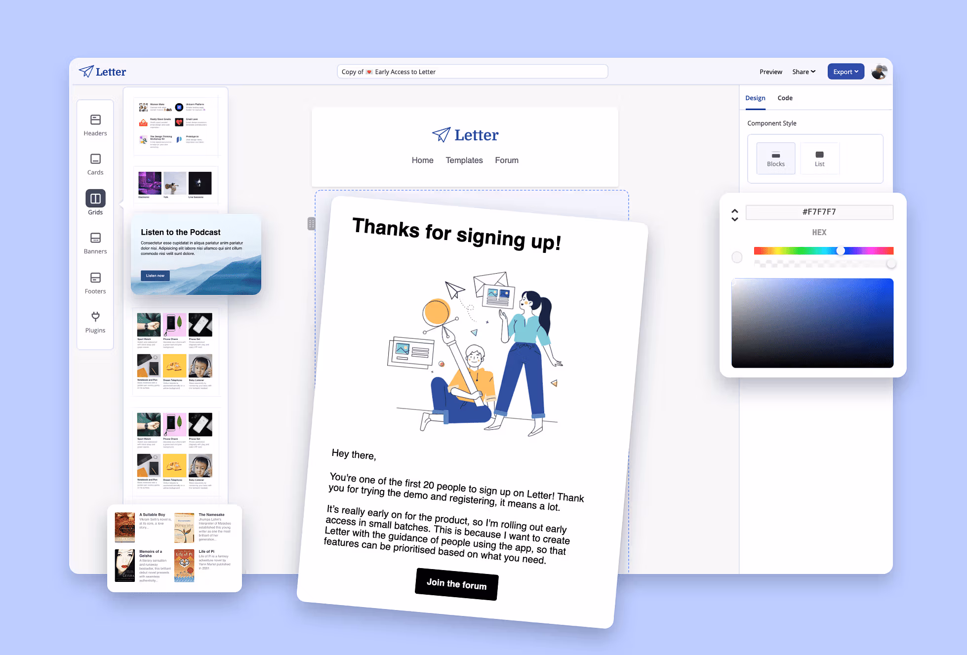 Building Letter: The Product as the Prototype