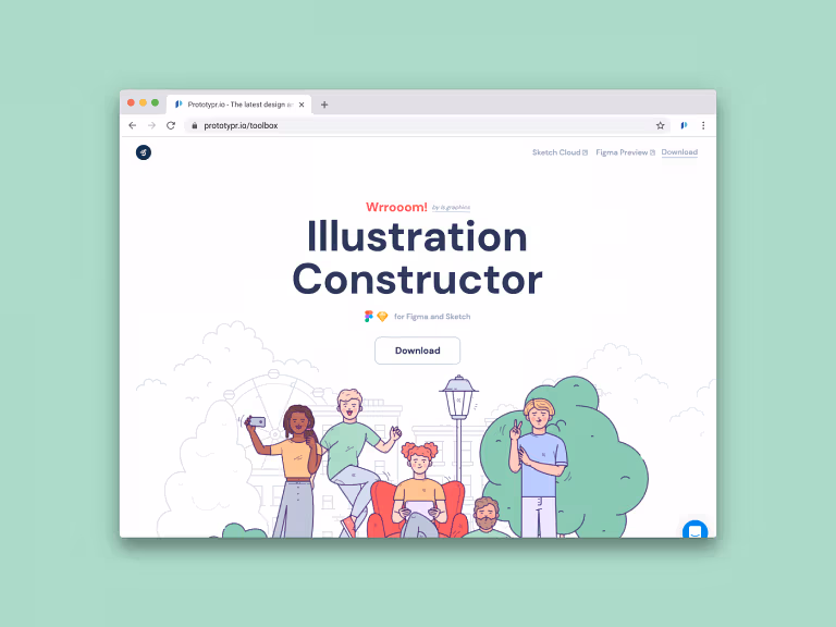 Brand logo for external website's link