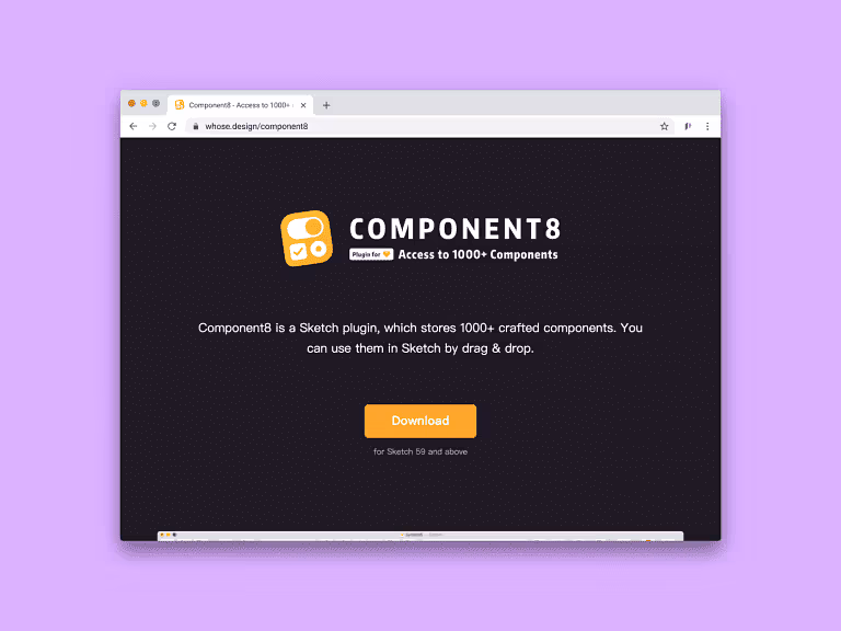 Brand logo for external website's link